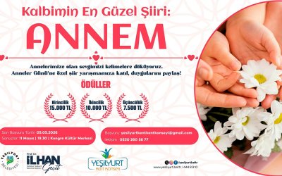 Yeşilyurt’ta Anneler Günü’ne Özel Şiir Yarışması