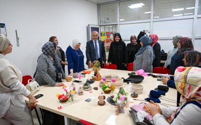 Büyükşehir’den Üreten Kadınlara Satış Ofisi Desteği
