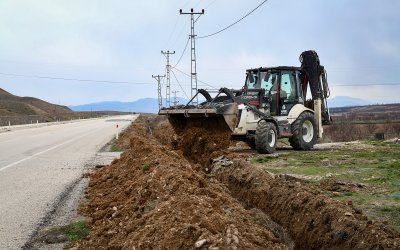 Yazıhan Boyaca ve Cendere Mahalleleri İçme Suyu Hattı Yenilendi