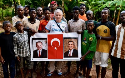 Pütürge Gençlik Merkezi Tanzanya’da Gönül Köprüsü Kurdu