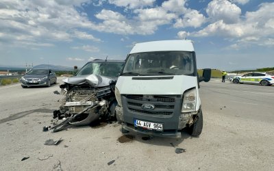Malatya’da İki Araç Çarpıştı: 8 Yaralı