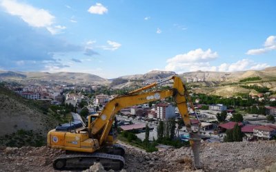 Darende Millet Bahçesi’nde Çalışmalar Sürüyor