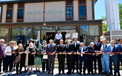 Hacı Hüseyin Kölük Camii Dualarla İbadete Açıldı