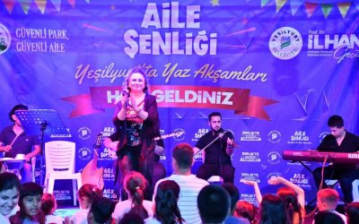 Yeşilyurt’ta Yaz Akşamları Aile Şenliğiyle Başladı