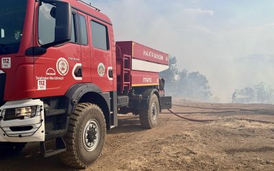 Pütürge’de Aynı Bölgede İkinci Kez Orman Yangını: Müdahale Sürüyor