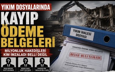 Yıkım Dosyalarında Milyonluk Hakedişleri Kim İmzaladı Belli Değil