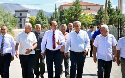 Başkan Geçit, Kuyulu Mahallesi'ndeki Yatırımları Yerinde İnceledi