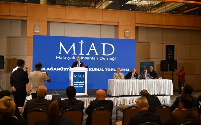 MİAD Malatya Şubesi’nde Yeni Dönem: Başkanlığa Rıdvan Budak Seçildi