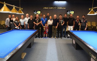 3. Bant Bilardo Şampiyonası Tamamlandı