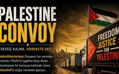 Malatya’dan Filistin İçin Uluslararası Konvoya Destek