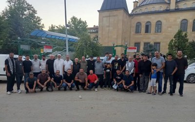 Malatya'dan Filistin Kara Konvoyu'na Katılan Gönüllüler Dualarla Uğurlandı