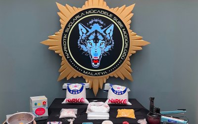 Malatya Polisinden 307 Kiloluk Uyuşturucu Üretimini Engelleyen Operasyon