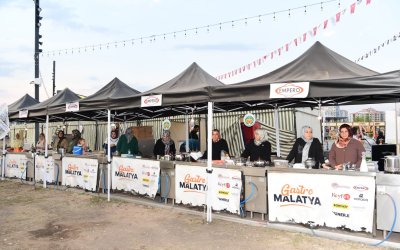 Malatya’da Ev Hanımları Yöresel Yemek Yarışmasında Maharetlerini Sergiledi