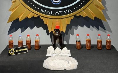Malatya’da 4 kilo 875 Gram Metamfetamin Ele Geçirildi