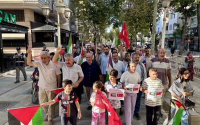 Malatya’dan Gazze İçin “İnsanlığın Sesi” Yükseldi