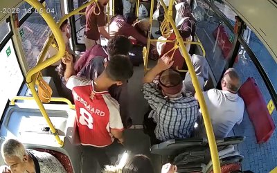 Malatya’da Otobüste Sağlık Alarmı