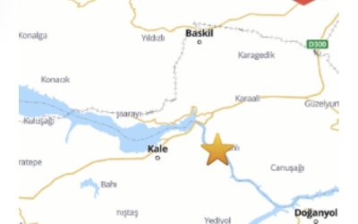 Malatya Sınırında 3,0’lık Deprem