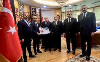 MHP Malatya Heyetinden Bahçeli’ye Kongre Daveti