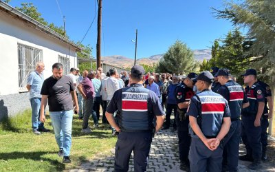 Hekimhan’da Maden Toplantısı Gerginliği