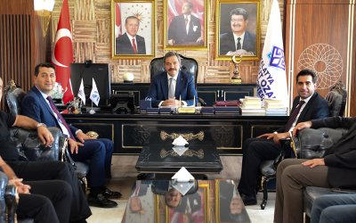 MTSO Başkan Adayı Boyraz’dan Turgut Özal Üniversitesi’ne Ziyaret