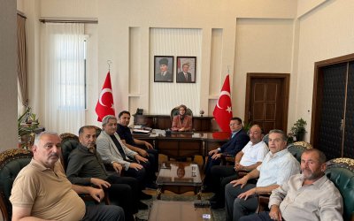 Başkan Cengiz’den Kaymakam Bayguş’a Ziyaret
