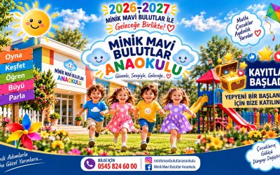 Minik Mavi Bulutlar Anaokulu’nda "Yaratıcı Keşif Merkezi" Heyecanı: Yeni Döneme Yenilikçi Vizyon