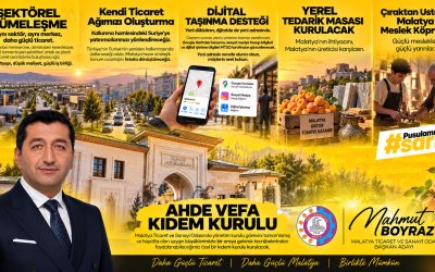 Mahmut Boyraz, MTSO İçin 6 Projesini Açıkladı