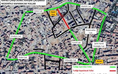 Malatya’da Ulaşım Duyurusu: İnönü Caddesi’nden Fuzuli Caddesi’ne Girişler Geçici Olarak Kapatılıyor!