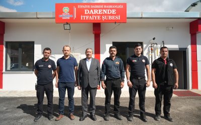 Başkan Bozkurt’tan İtfaiye Haftası Ziyareti