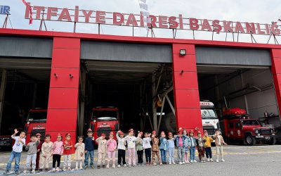 Minik Öğrenciler İtfaiyeciliği Yerinde Öğrendi