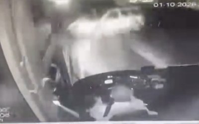 Malatya’da Çiftin Hayatını Kaybettiği Kaza Otobüs Kamerasında