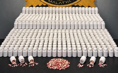 Malatya’da Uyuşturucu Operasyonu: 44 Bin 616 Hap Ele Geçirildi