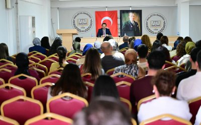 Başkan Taşkın'dan Genç Avukatlara Meslek Tavsiyeleri