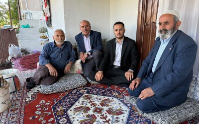 MHP Kuluncak Teşkilatından Şehit Ailelerine Ziyaret