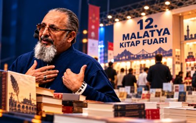 Sinan Yağmur’dan Malatya Kitap Fuarı’na "Çifte Standart" Eleştirisi: “Beyaz ve Zenci Edebiyatçılar”