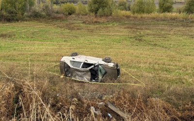 Doğanşehir’de Otomobil Takla Attı: 2 Yaralı