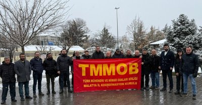 TMMOB "Bugünün hataları yarının doğal afetleri olmasın"