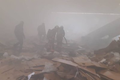 Geri dönüşüm fabrikasında yangın