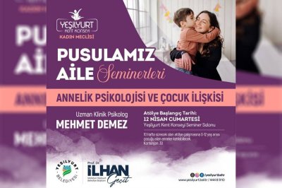 Yeşilyurt Kent Konseyi'nden annelere özel atölye