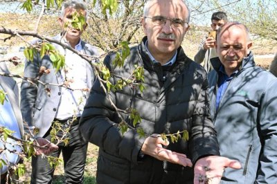 Tarım ve Orman Bakanı Yumaklı ile görüşen Başkan Er: Çiftçimiz yalnız değil