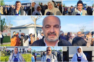 Hacı adayları: Yıllardır özlemini çektiğimiz kutsal topraklara gitmenin heyecanını yaşıyoruz