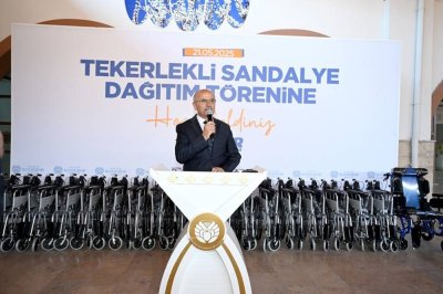 Malatya'da 200 adet tekerlekli sandalye dağıtıldı