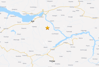 Malatya'da 4 büyüklüğünde deprem