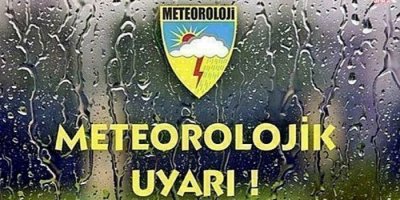 Meteorolojiden bazı iller için kuvvetli sağanak uyarısı