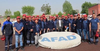 Fırat EDAŞ Çalışanlarına Arama Kurtarma Eğitimi