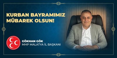 Başkan Gök "Kurban Bayramı’nın barış, sağlık ve huzur getirmesini diliyorum"