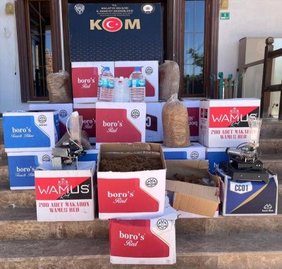 Malatya'da kaçakçılık operasyonunda 1 şüpheliye işlem yapıldı