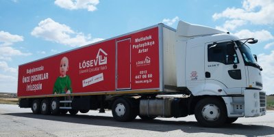 LÖSEV İyilikler Tırı 16 Temmuz'da Malatya'da