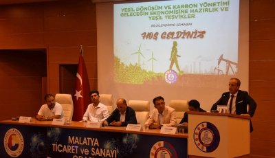 Malatya TSO’da yeşil dönüşüm semineri düzenlendi