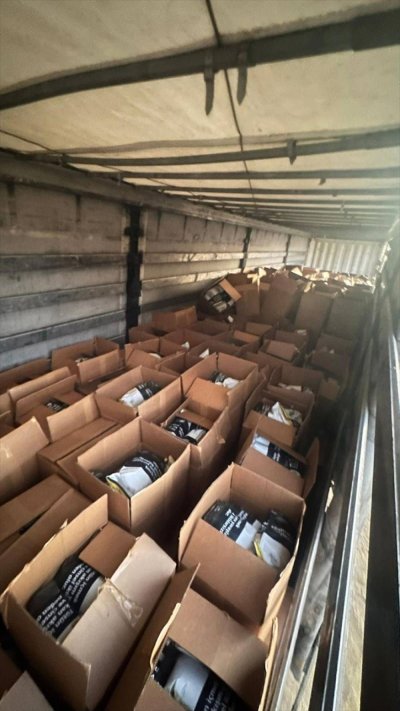 Malatya'da bandrolsüz 4 bin 500 kilogram tütün ele geçirildi